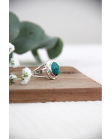 Gift Idea Woman-Fine Stones-Ring-Turquoise-Silver 925-000-Woman