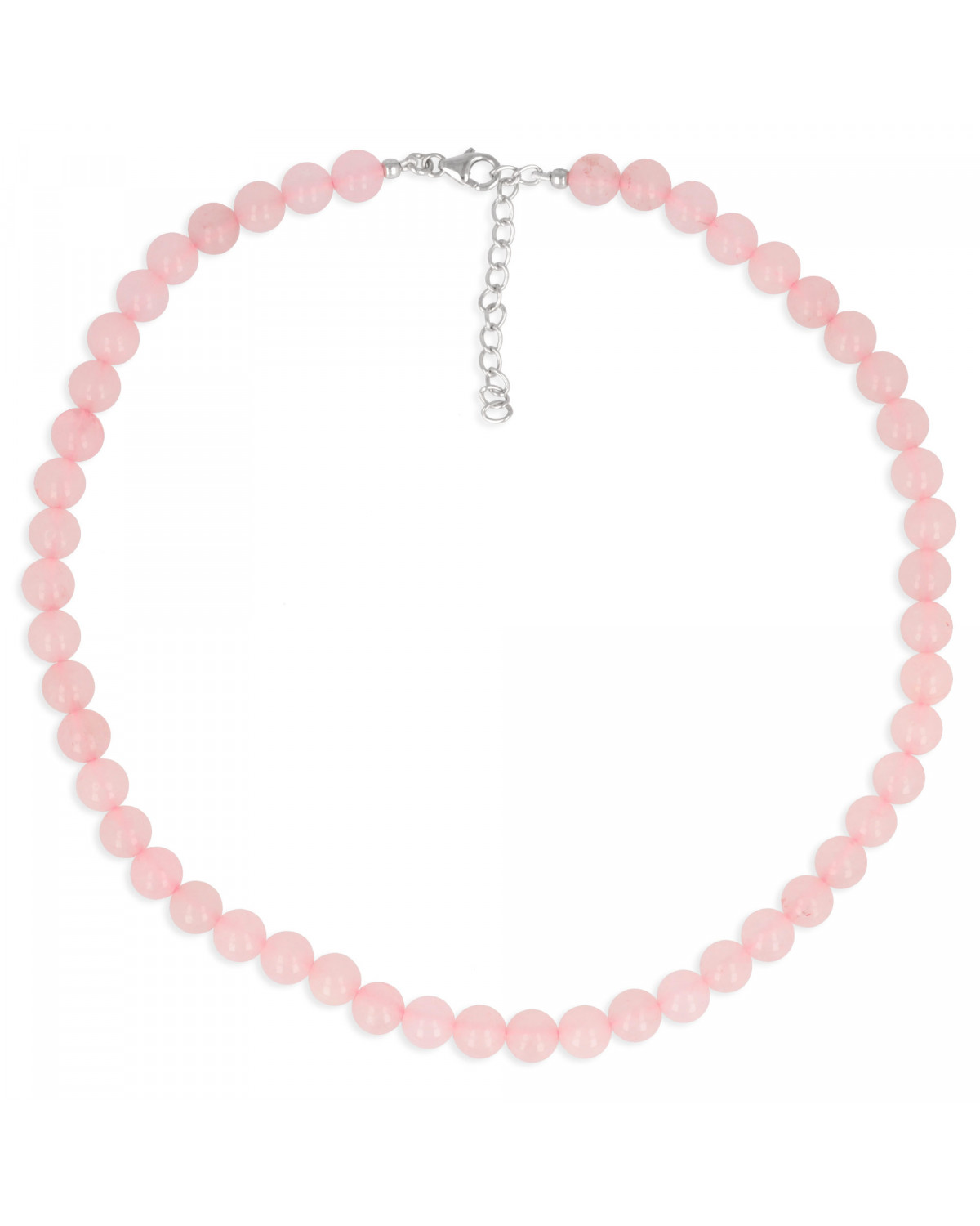 Idea gift for her Necklace Woman pink Quartz Gems