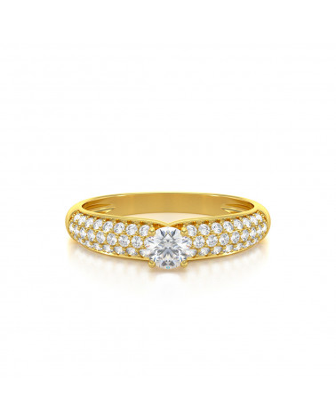 Gold Diamanten Ringe 1.978grs ADEN - 3
