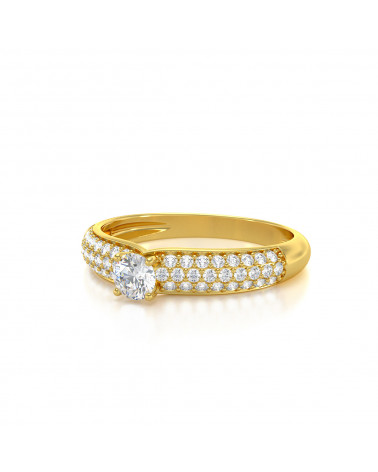 Gold Diamanten Ringe 1.978grs ADEN - 4
