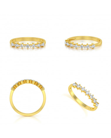 Gold Diamanten Ringe ADEN - 2