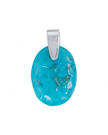 925 Sterling Silver Turquoise Pendant