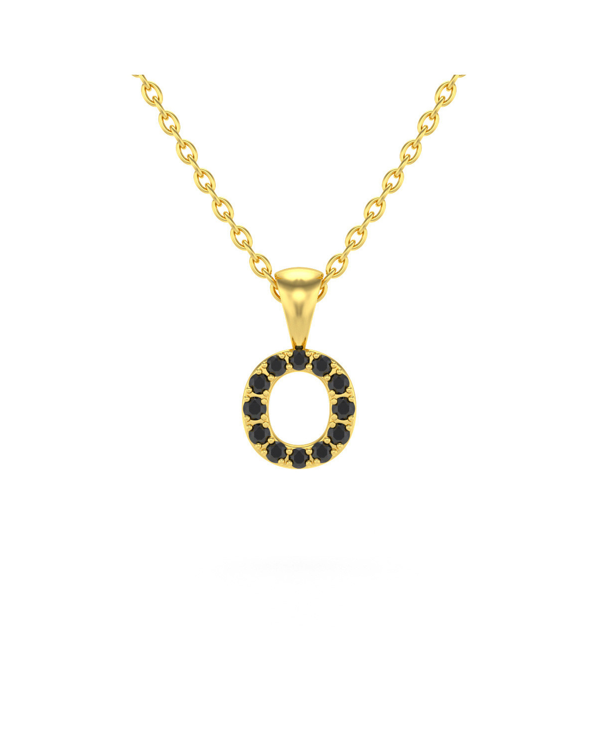 14K Gold Diamant Halsketten Anhanger Goldkette enthalten