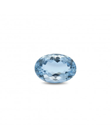 Pear-shaped Blue Topaz of 23.64 carats