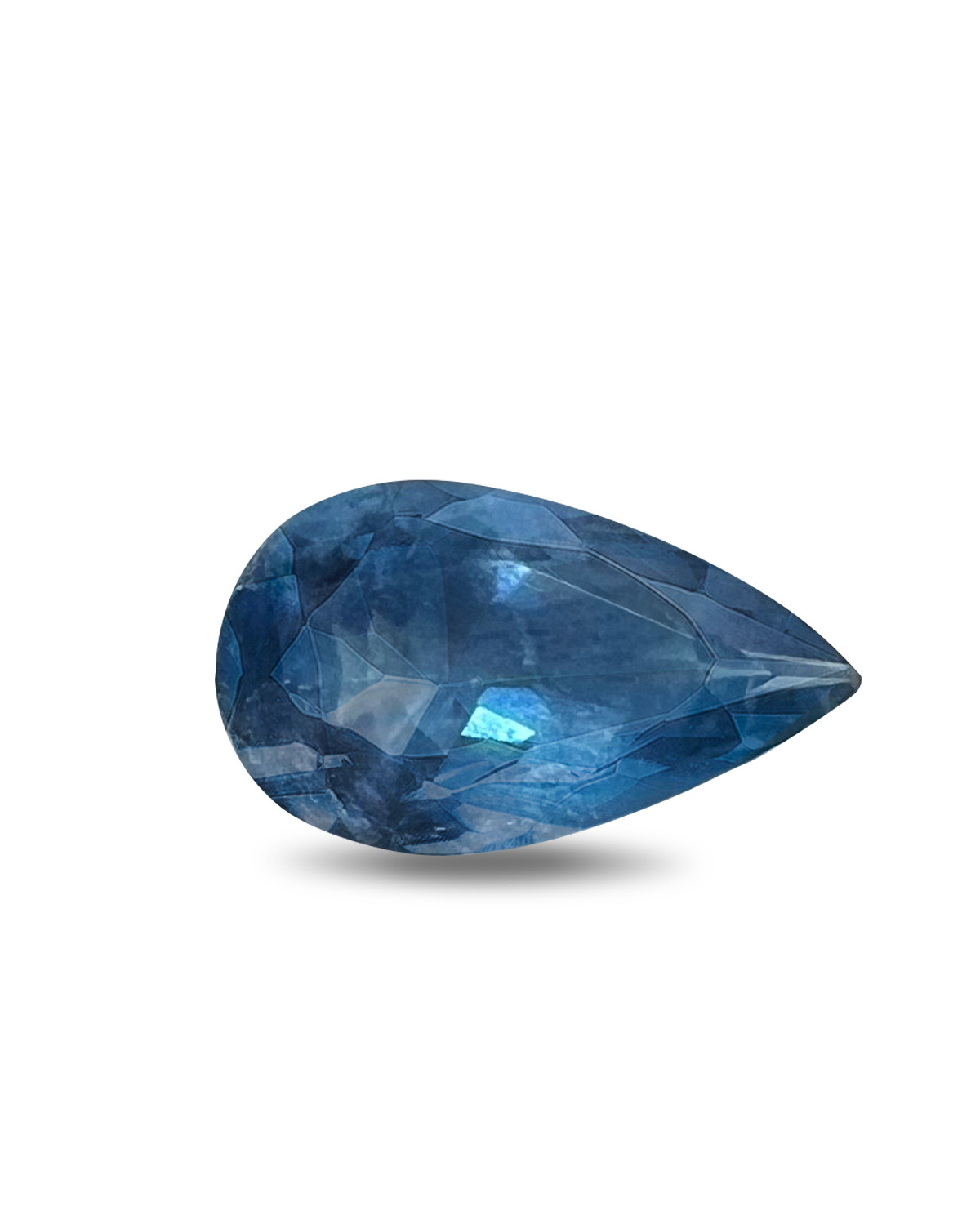 Aguamarina Ovalada Fasetada celeste claro - Peso de 0.720 quilates - Claridad VVS-VS - Origen India