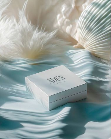 Elegant gift box for Aden abalone mother-of-pearl ring